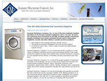 Tablet Screenshot of garmentmachinery.com
